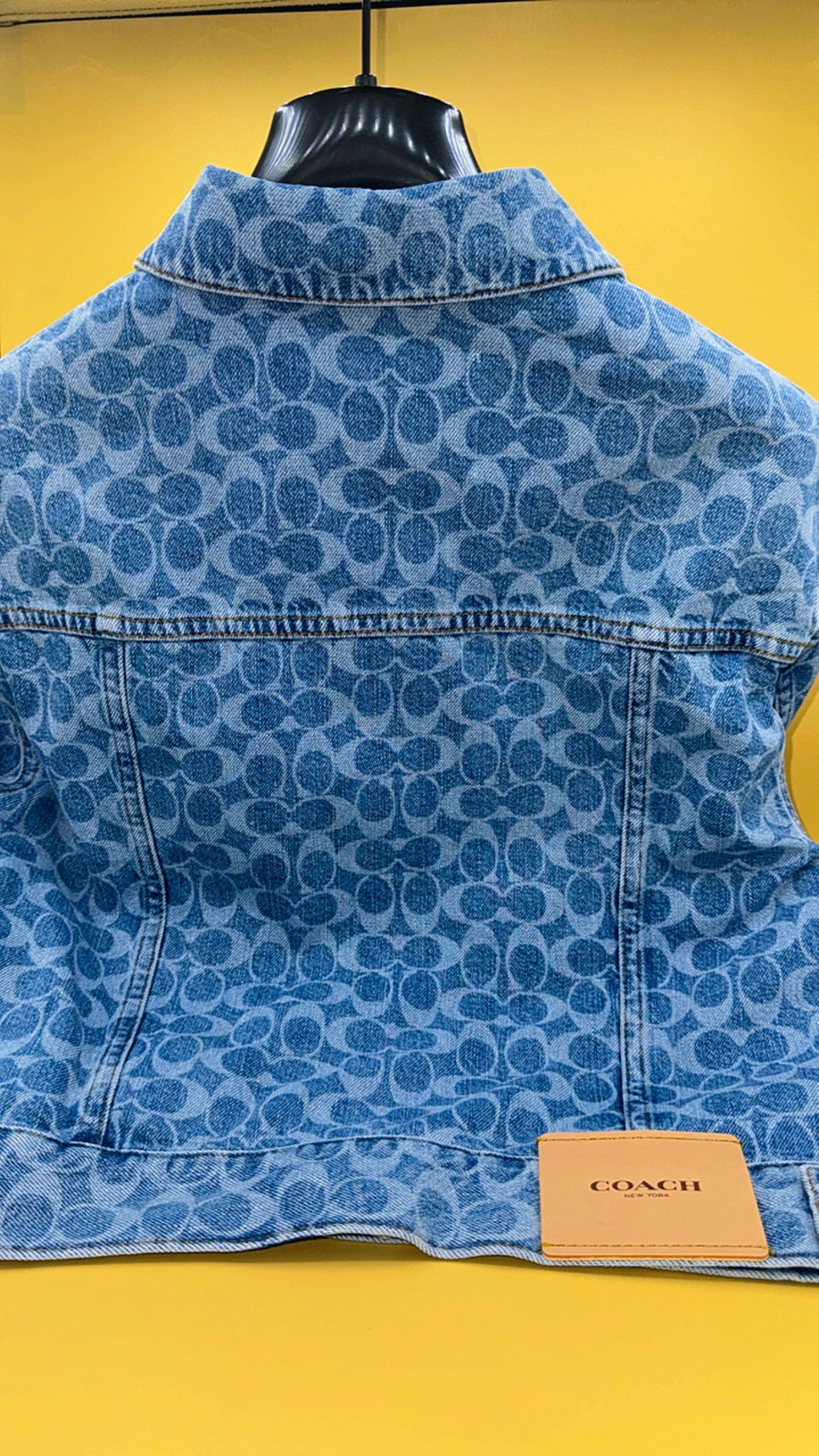 Coach Logo Denim Jacket